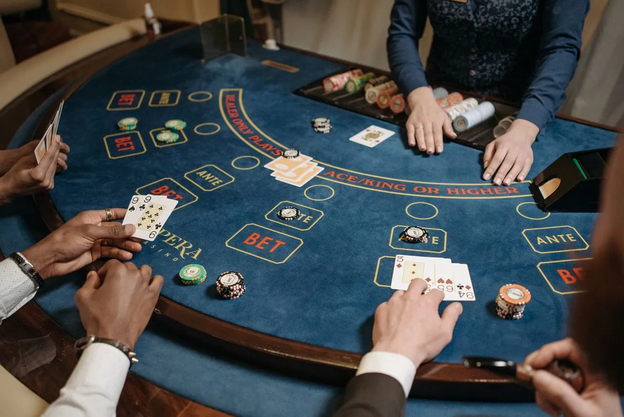 Casino event venue prepared for an autumn weekend
