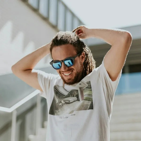 Portrait of traveller James Parker