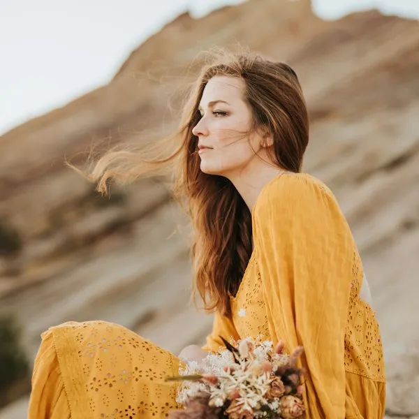 Portrait of traveller Emily Carter